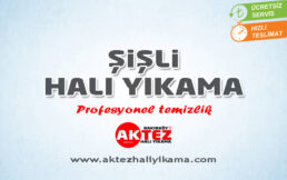 Şişli Halı Yıkama